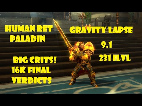Human Ret Paladin PVP BG Brawl 9.1 [Shadowlands] - Big Ret Crits! 16K Final Verdicts!