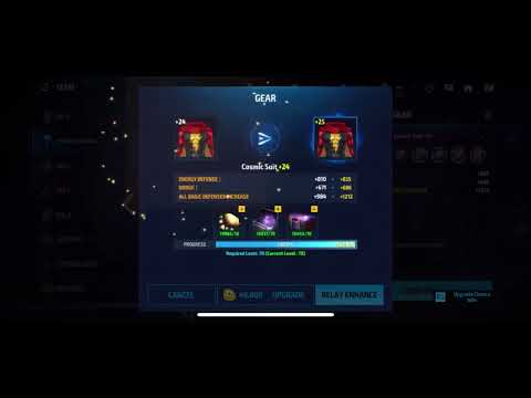 Gear 24 to gear 25 in one shot ( 54x bonus while gearing up Adam) 😲 | Marvel Future Fight