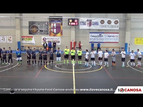 Apulia Food Canosa vs Sagittario Pratola - Serie B gir F stagione 2017/18