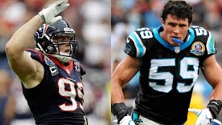 J.J. Watt vs. Luke Kuechly | Top 100 Players of 2016 Reaction | NFL Network