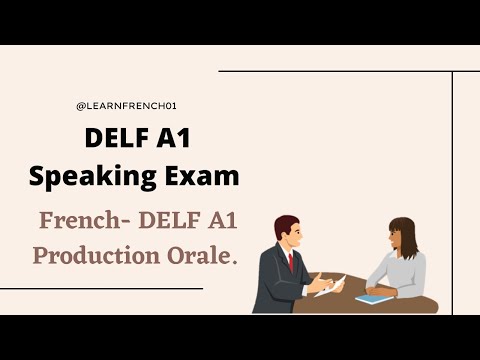 DELF A1 Production Orale