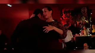 Démonstration de Tango argentin Maria Filali  et John à paris