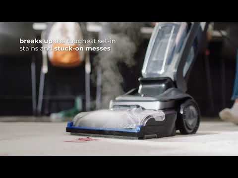 Dulkių siurblys Kilimų valymo įrenginys Bissell Revolution HydroSteam Carpet Washer, 1300 W video