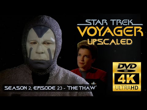 I know... | Janeway | Star Trek: Voyager in HD - S02E23 'The Thaw' [4K Comparison]