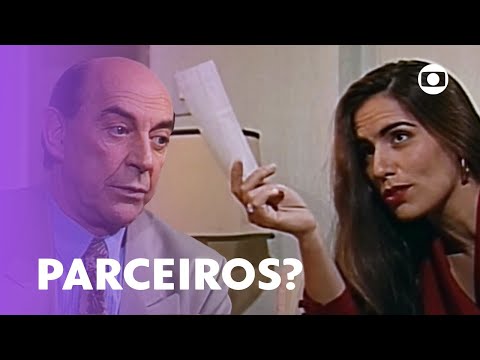 Aliados? Virgílio e Raquel fecham um acordo! | Mulheres de Areia | TV Globo