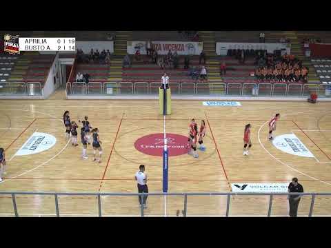 Futura Volley Giovani Busto Arsizio VS Giò Volley Aprilia LT (PRIMA PARTE)