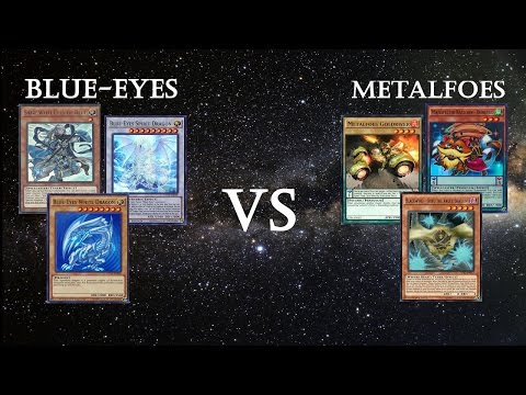 Yu-Gi-Oh! Blue-Eyes vs Metalfoe-Majespecter Reallife Duel October 2016 Format