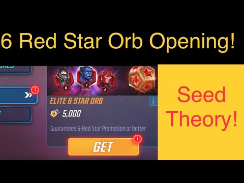 Msf 6 Red Star Orb Opening!