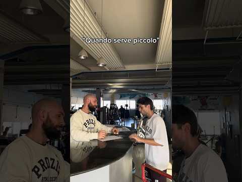 Avevi detto “piccolo”? SEGUIMI 🫶🏼 #gymcomedy #palestra #gymbro #comedy