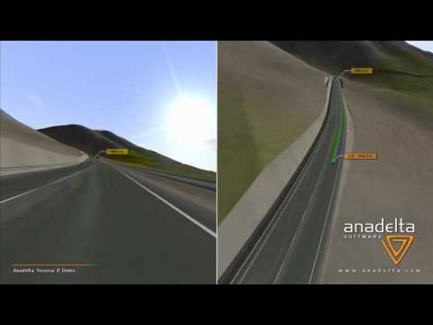 Video produced by Anadelta Tessera - Mountain side road, visibility 1