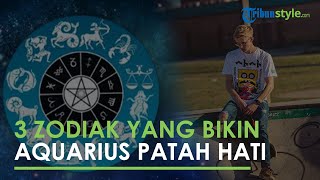 3 Zodiak Ini Bisa Bikin Aquarius Patah Hati, Taurus Punya Sikap Keras Kepala yang Ekstrem