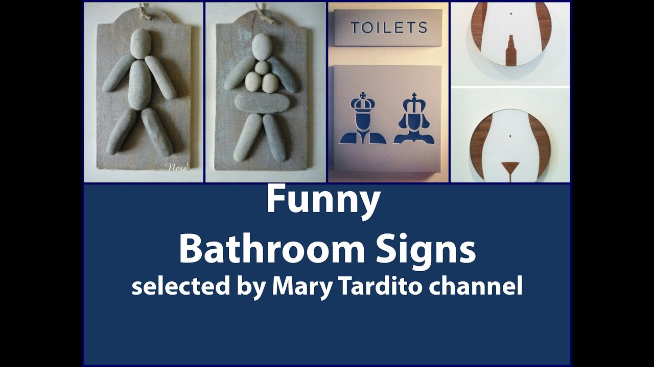 40+ Creative and Funny Bathroom Signs