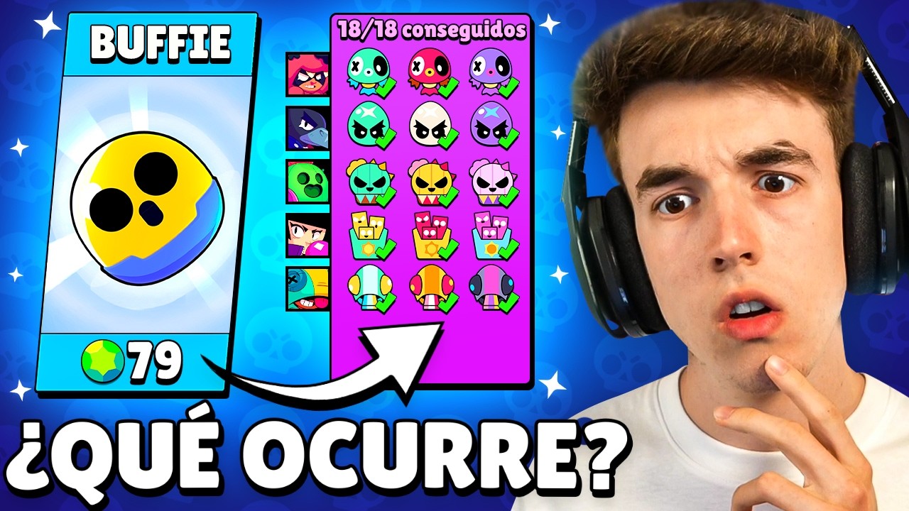 ¿QUE PASA SI COMPRO UN BUFFIE TENIENDO TODOS LOS BUFFIES de BRAWL STARS?