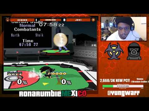 Rona Rumble: Mexico 1 | Loser's Eighths | Herran (Marth) vs Javi (Sheik)