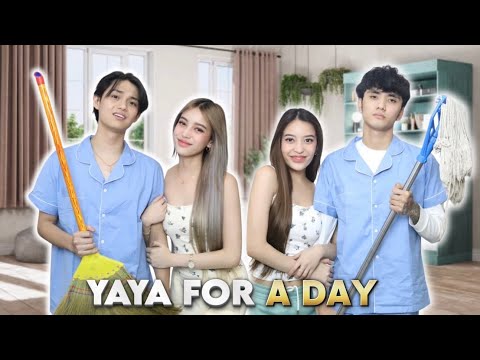 YAYA FOR A DAY NG MARIE TWINS! *may pakiss?*