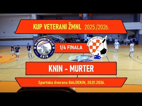 KUP VETERANI: KNIN - MURTER  5:0, 20.01.2026.