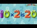 2 Times Tables Song Numberjacks