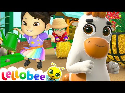 Racing Song! Lellogames! | An Original Lellobee Song for Children - Kids Karaoke