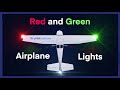 Aircraft Lights Red And Green Airplane Light Meaning