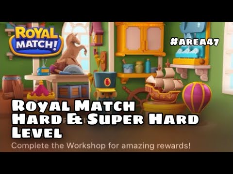 Royal Match Level 2809 - 2815 - 2819 - 2825 | Hard and Super Hard Level League Team Battle #area47