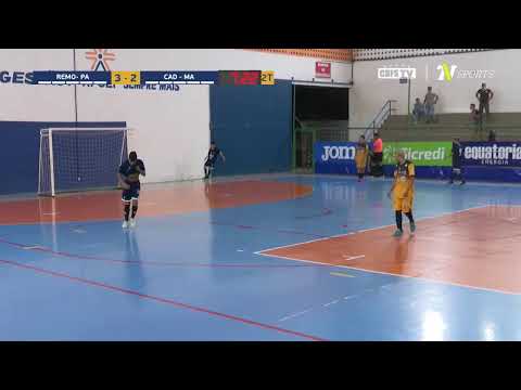REMO (PA) x CAD (MA) - TAÇA BRASIL FUTSAL SUB 17 - SEMIFINAL
