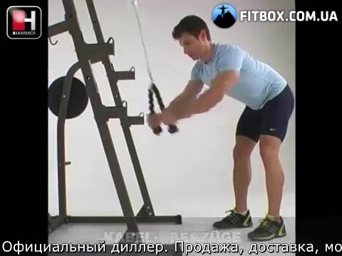 H4513 Скамья со стойками Hammer Solid XP