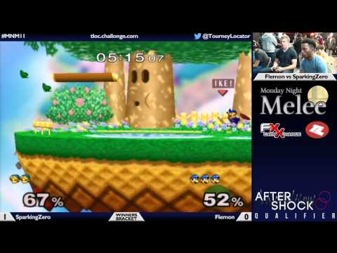 MNM11 Melee - Flemon (Ganondorf, Luigi) vs SparkingZero (Young Link) - Winners Bracket