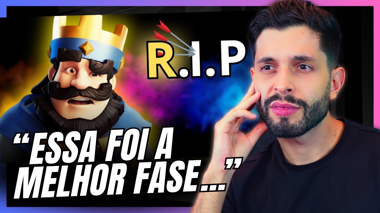 PLAYHARD REAGE A QUEDA DO CLASH ROYALE...