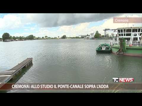 Cremona: allo studio il ponte-canale sopra l'Adda
