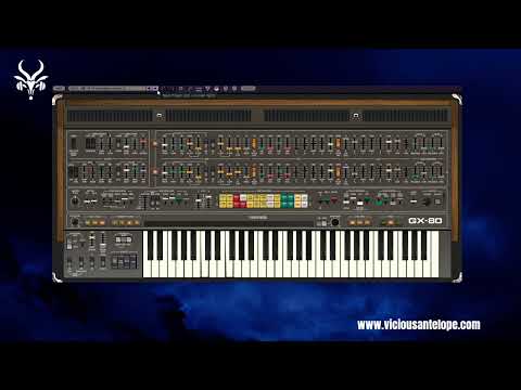 Free Presets for Cherry Audio GX-80 Synth - Venus Pads Presets Walkthrough Vicious Antelope