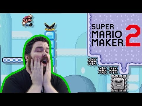 Day One Thwomp Tech Is Hot [Super Mario Maker 2]