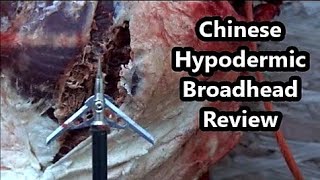 Broad heads Review Of chinese mechanical rage broad heads
