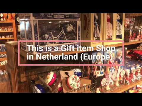 Gifts Shop in Amsterdam tour in europe #viral #trending #europe #shorts