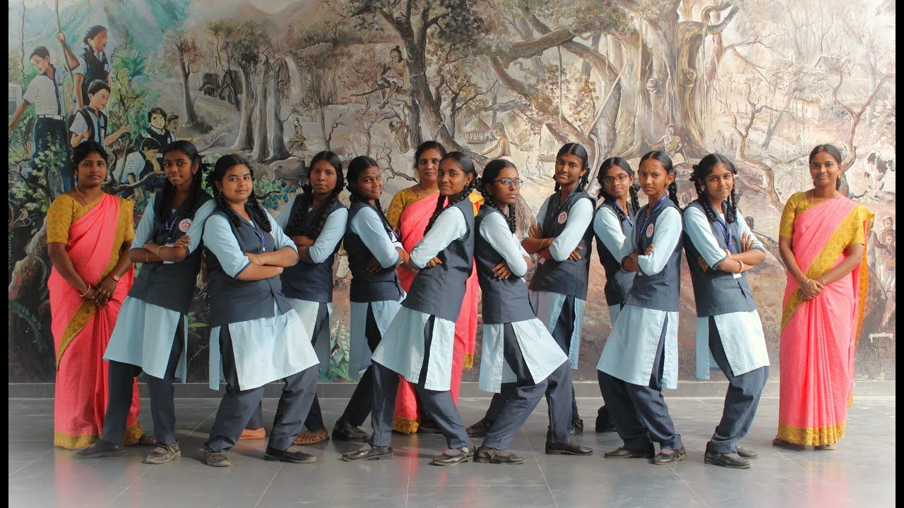 8th Annual Day | Folk Dance | GD GROUP OF SCHOOLS | Bodinayakanur