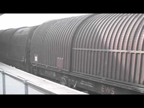 DBS 66093 WITH AN EARLY  6V07 ROUND OAK STEEL AT GLOUCESTER 14/06/11.MP4
