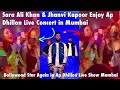 Sara Ali Khan Jhanvi Kapoor Enjoy Ap Dhillon Live Concert In Mumbai Ap Dhillon Live
