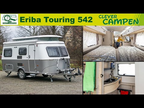 Eriba Touring 542 - Facelift for the classic. Is it a success? - Clever Camping / Test