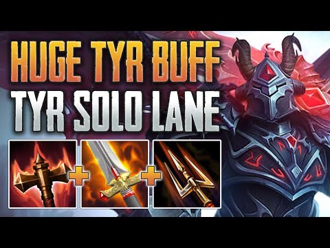 HIREZ WHAT HAVE YOU DONE!? Tyr Solo Gameplay (SMITE Conquest)