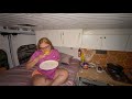 Luxury Van Stealth Camping Walmart Parking Lot Chicken Tostadas Gaming
