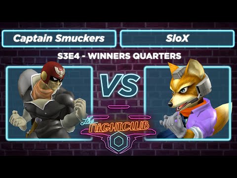The Nightclub S3E4: Captain Smuckers (Falcon) vs SloX (Fox) - Winners Quarters SSBM