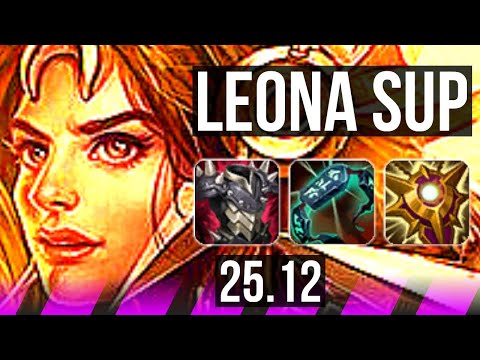 LEONA & Ashe vs MORGANA & Senna (SUP) | Comeback | EUW Diamond | 25.12