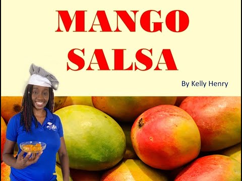How to make MANGO SALSA by Kelly Henry