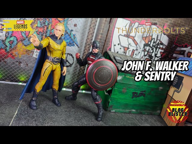 Vídeo relacionado con Marvel Legends Series John F. Walker y Sentry, Figuras de acción