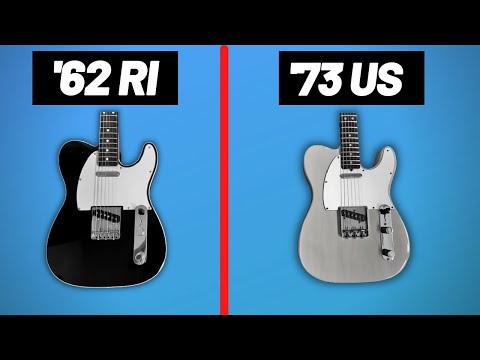 Vintage vs Modern Telecaster
