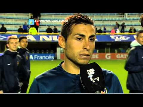 Carrizo: "Era importante ganar" Boca 1 - Quilmes 0. Fecha 9. Torneo Primera División 2014. FPT.