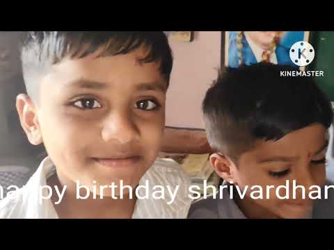 happy birthday shrivardhan