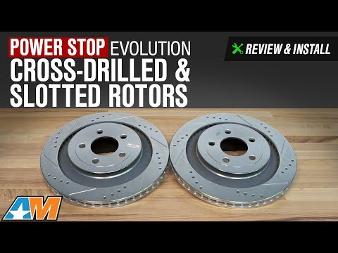 2015-2017 Mustang Power Stop Evolution Cross-Drilled & Slotted Rotors (GT, EcoBoost, V6) Review