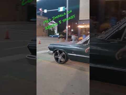 1964 Chevy Impala On 22inch Rims #impala #chevy #ss #bbc #sbc #22inch #wheels #oldschool