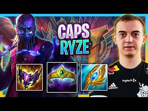 CAPS IS SO CLEAN WITH RYZE! | G2 Caps Plays Ryze Mid vs Akali!  Season 2023