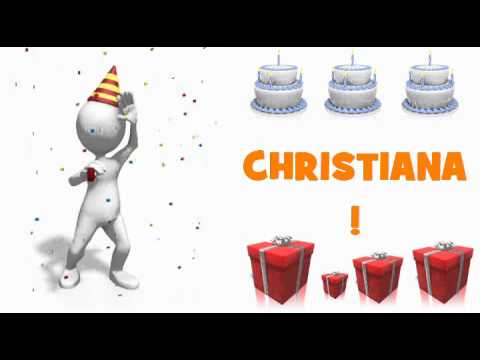 HAPPY BIRTHDAY CHRISTIANA!